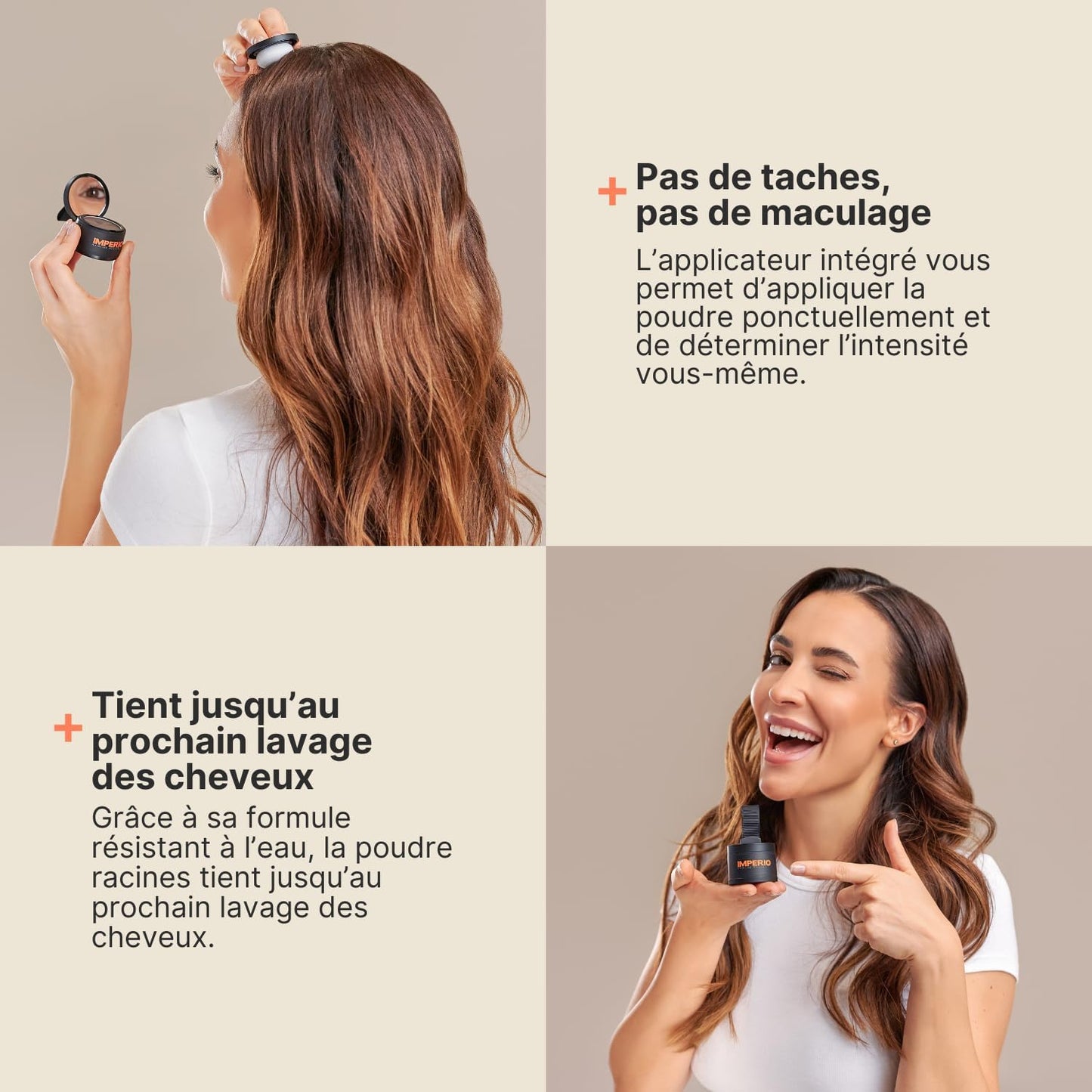 Duo Minute - Poudre Capillaire & Spray Fixateur
